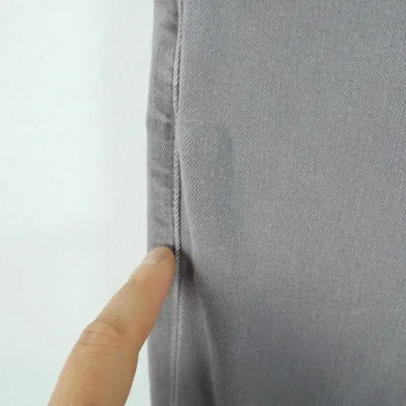 Paige Jeans Mens 32 Gray Lennox Slim Tapered 33 x 27 Actual Stretch Indie Sleaze - Picture 4 of 11